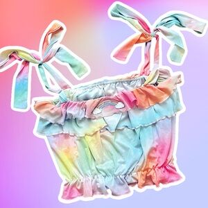 Sherbet mesh My Little Pony x Dolls Kill crop cami